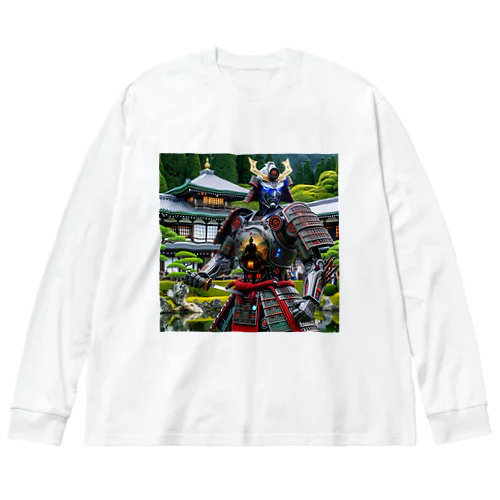 十二神将カンテラロボ ビッグシルエットロングスリーブTシャツ