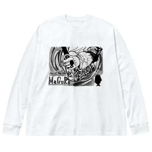 maguro Man of the sea Big Long Sleeve T-Shirt