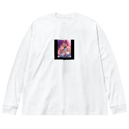 ドット絵のあやかちゃん Big Long Sleeve T-Shirt