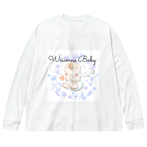 Welcome Baby Big Long Sleeve T-Shirt