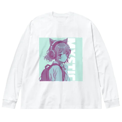 ミスティックキャットN7 Big Long Sleeve T-Shirt