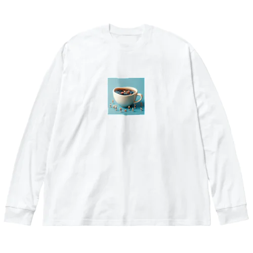 カフェ・スプラッシュ ビッグシルエットロングスリーブTシャツ