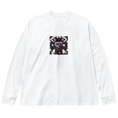 アングラ店主な猫 Big Long Sleeve T-Shirt