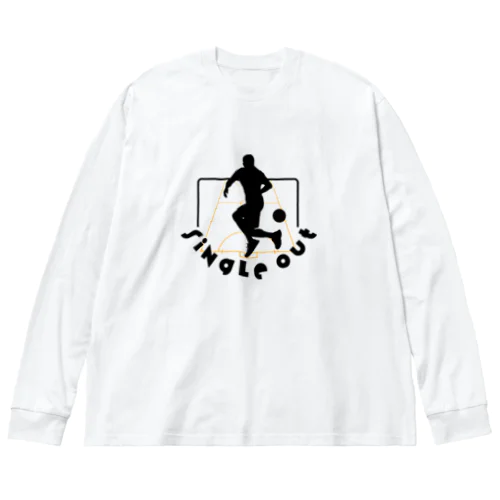 Single outの会社ロゴです Big Long Sleeve T-Shirt