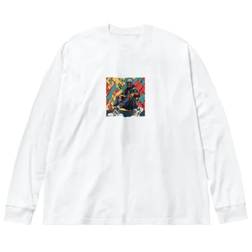 HIPHOP ビッグシルエットロングスリーブTシャツ