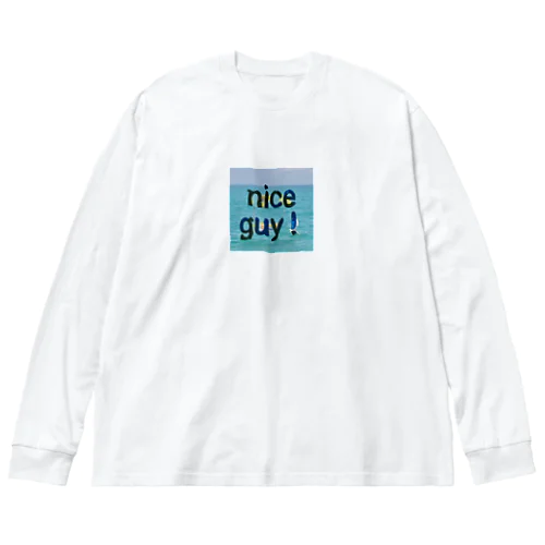 nice guy！ ビッグシルエットロングスリーブTシャツ