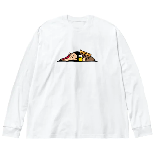 beerman ビッグシルエットロングスリーブTシャツ