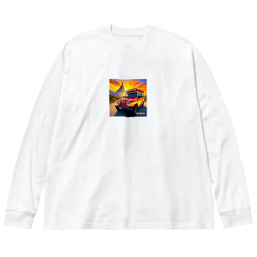 ジープニー 2 ビッグシルエットロングスリーブTシャツ