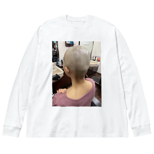 床屋坊主女子 Big Long Sleeve T-Shirt