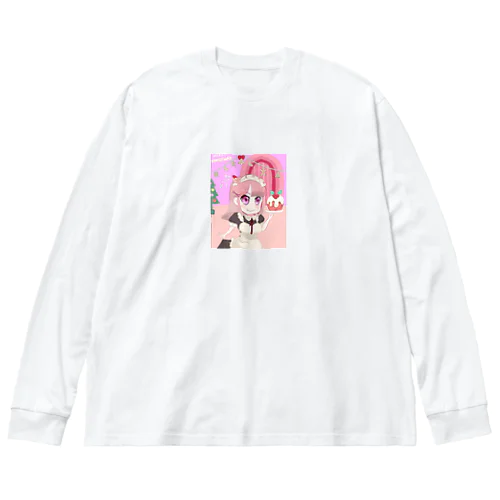 じらいっ娘 Big Long Sleeve T-Shirt