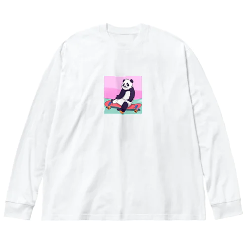 ある日のぱんだ Big Long Sleeve T-Shirt