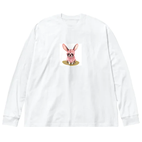 ウサみみフレンチ Big Long Sleeve T-Shirt