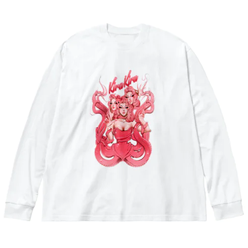 Kira Kira 2023/2024 drag merch ビッグシルエットロングスリーブTシャツ