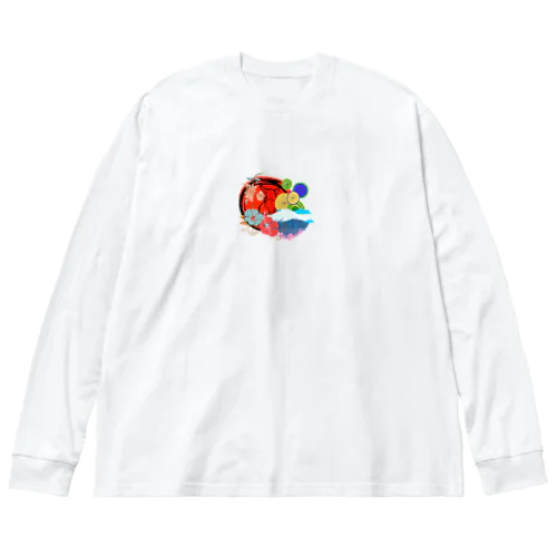 これぞ和！！ Big Long Sleeve T-Shirt