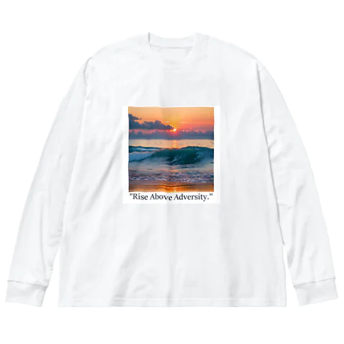 message.com ビッグシルエットロングスリーブTシャツ