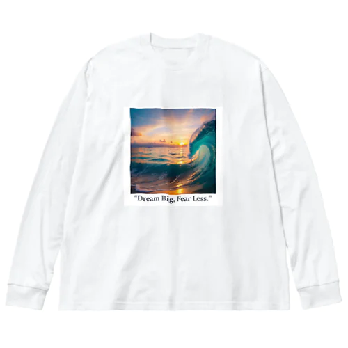 message.com Big Long Sleeve T-Shirt