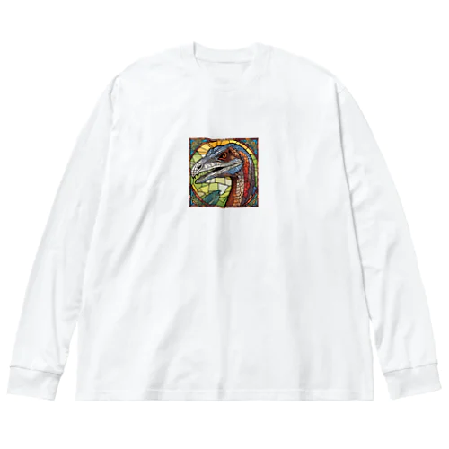 ステンドアート・ラプトル Big Long Sleeve T-Shirt