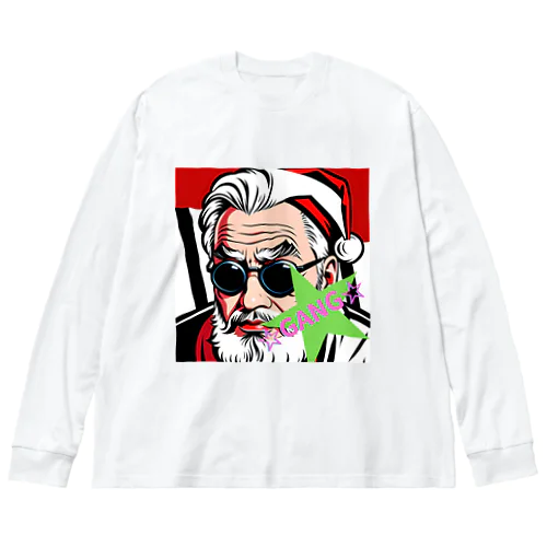 ギャングスターサンタクロース　 Big Long Sleeve T-Shirt