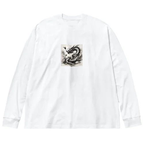 舞龍 ビッグシルエットロングスリーブTシャツ