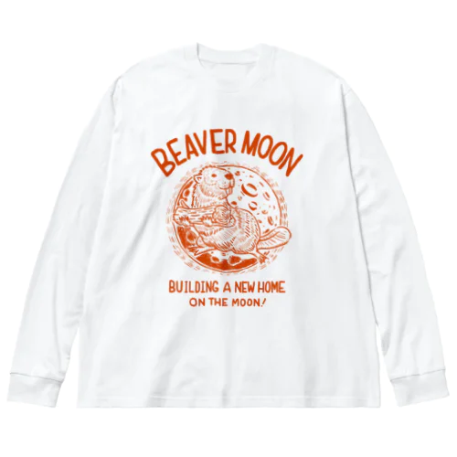beaver moon (ビーバームーン) Big Long Sleeve T-Shirt