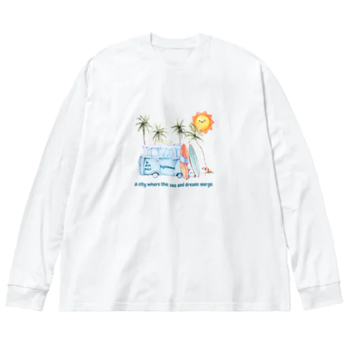 湘南アイテム ビッグシルエットロングスリーブTシャツ