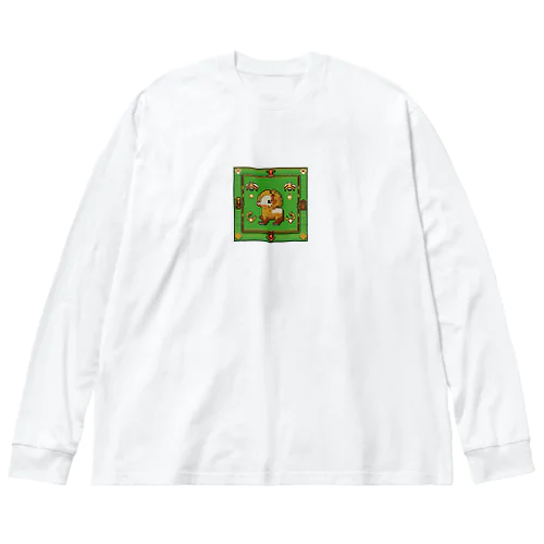 健康運‐辰ノ子‐幸運ドット絵コレクション Big Long Sleeve T-Shirt