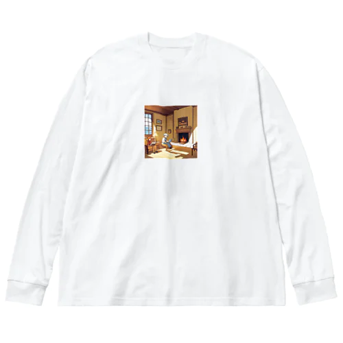 ぬくもりん Big Long Sleeve T-Shirt