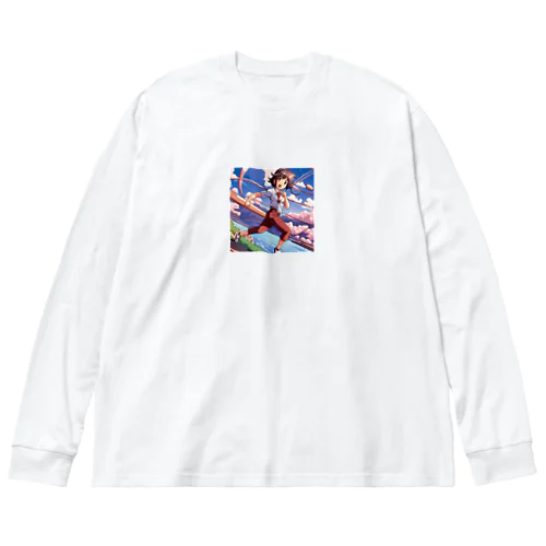 ぴょんちゃん Big Long Sleeve T-Shirt