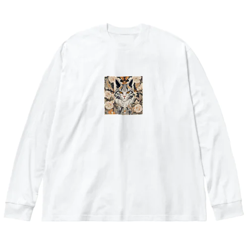 我が道をゆくキジトラさん Big Long Sleeve T-Shirt