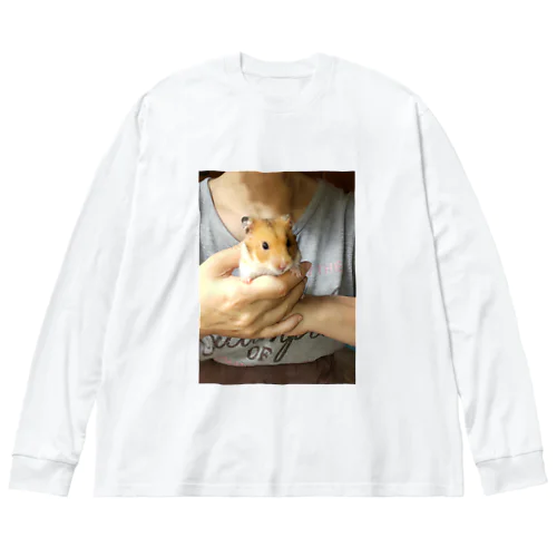 ハムスターおもちのグッツ Big Long Sleeve T-Shirt