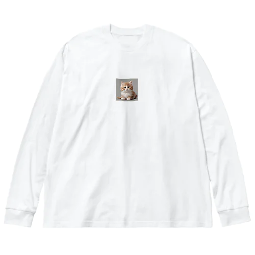 ニャー Big Long Sleeve T-Shirt