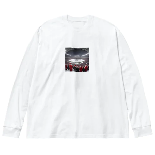 メリークリスマス！真冬の大スタジアム！ Big Long Sleeve T-Shirt