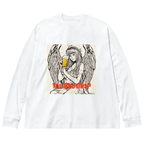 Angel beer ビッグシルエットロングスリーブTシャツ