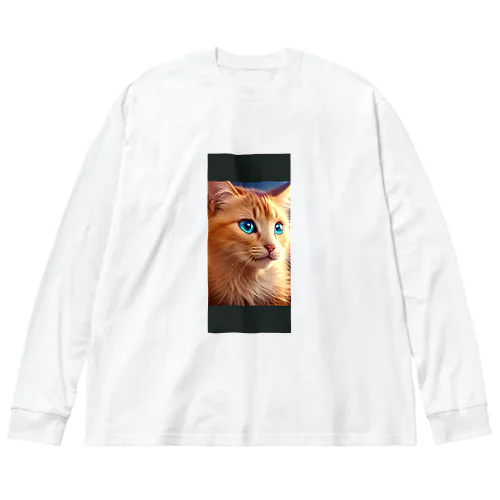 妖精猫 ビッグシルエットロングスリーブTシャツ