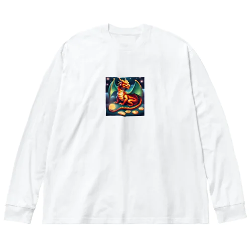 龍　金運アップ　干支 Big Long Sleeve T-Shirt