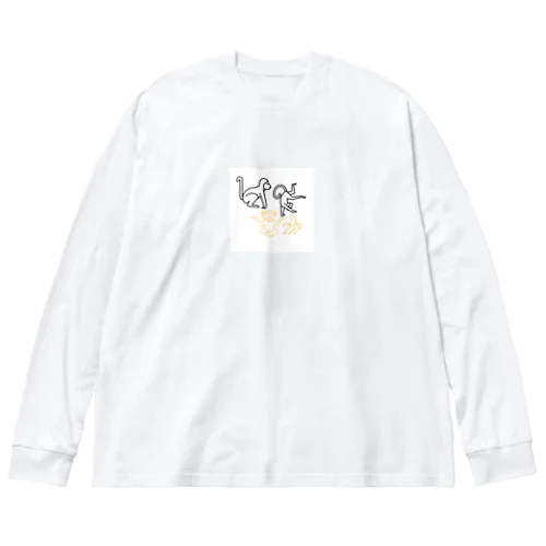 モンチー Big Long Sleeve T-Shirt