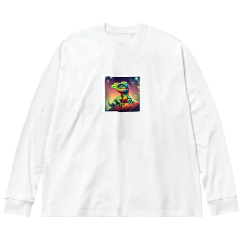 トカゲグッズ Big Long Sleeve T-Shirt