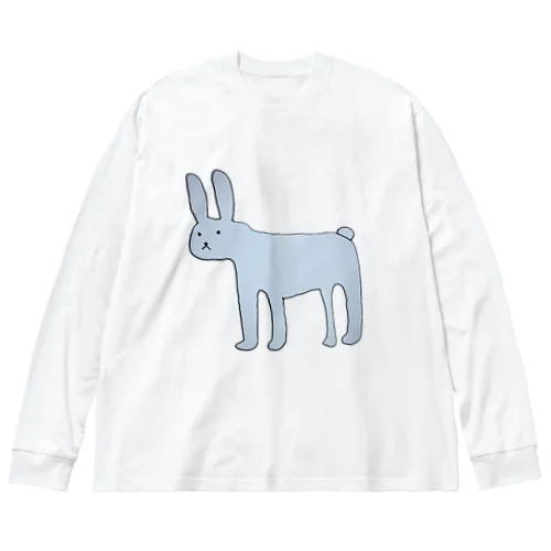 わたしから見たホッキョクウサギ Big Long Sleeve T-Shirt