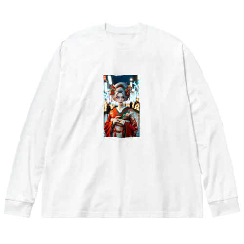 和洋折衷クリスマス Big Long Sleeve T-Shirt