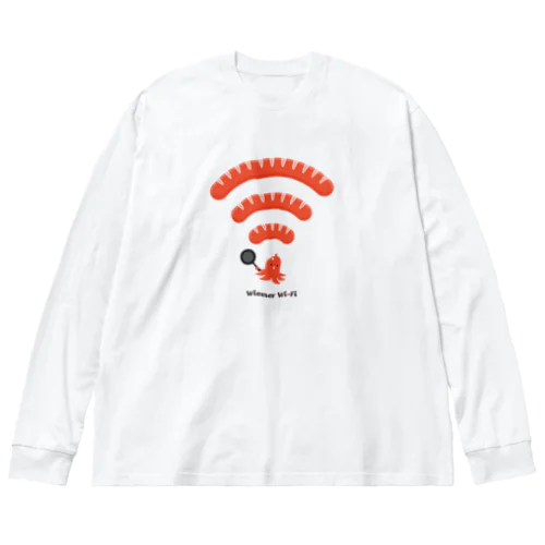 Wiener Wi-Fi Big Long Sleeve T-Shirt