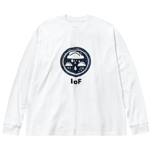 天雨 Big Long Sleeve T-Shirt