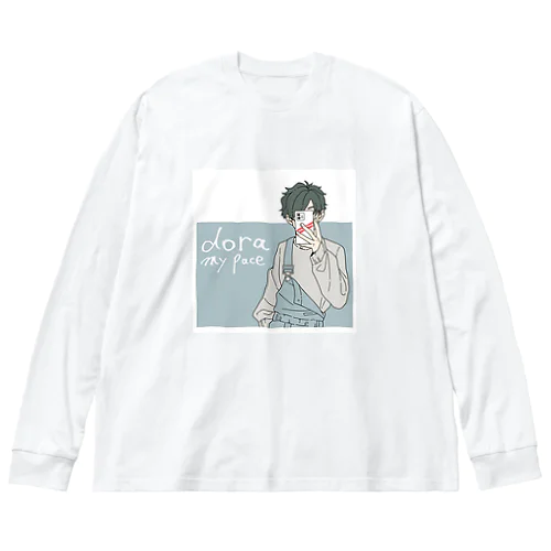 どらのオリジナルグッズ ビッグシルエットロングスリーブTシャツ