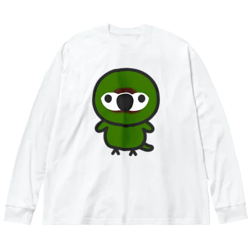 ヒメコンゴウインコ ビッグシルエットロングスリーブTシャツ