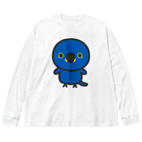 スミレコンゴウインコ ビッグシルエットロングスリーブTシャツ