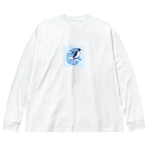 Flying_penguin ビッグシルエットロングスリーブTシャツ