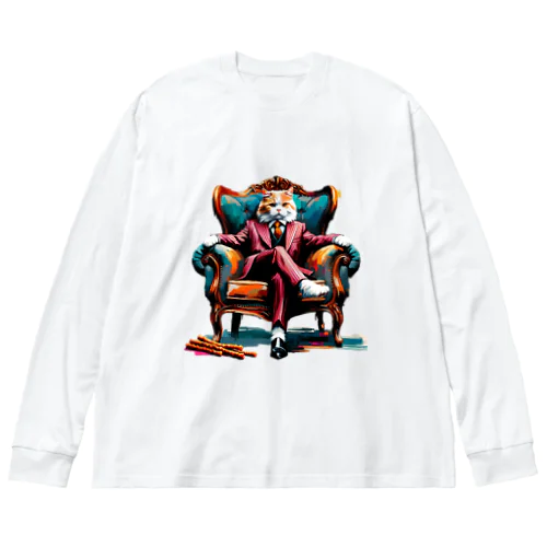 ビジネスキャッツ Big Long Sleeve T-Shirt