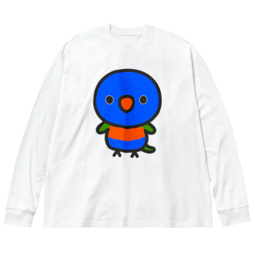 ゴシキセイガイインコ ビッグシルエットロングスリーブTシャツ