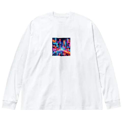 ネオンナイト Big Long Sleeve T-Shirt