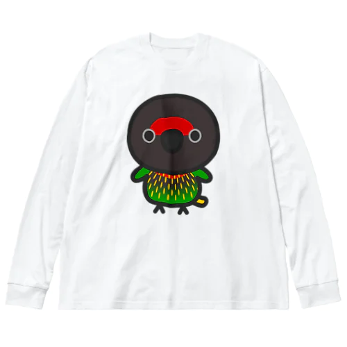 キスジインコ ビッグシルエットロングスリーブTシャツ