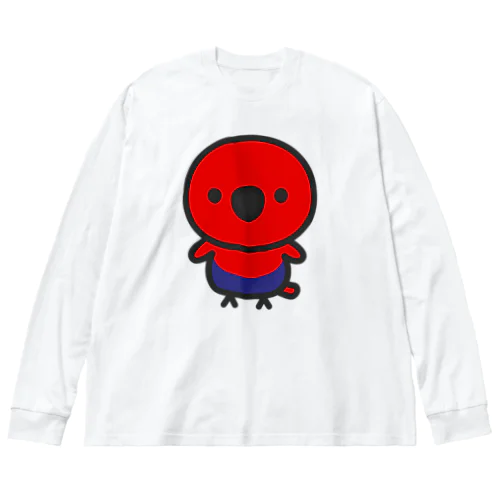 オオハナインコ（メス） Big Long Sleeve T-Shirt